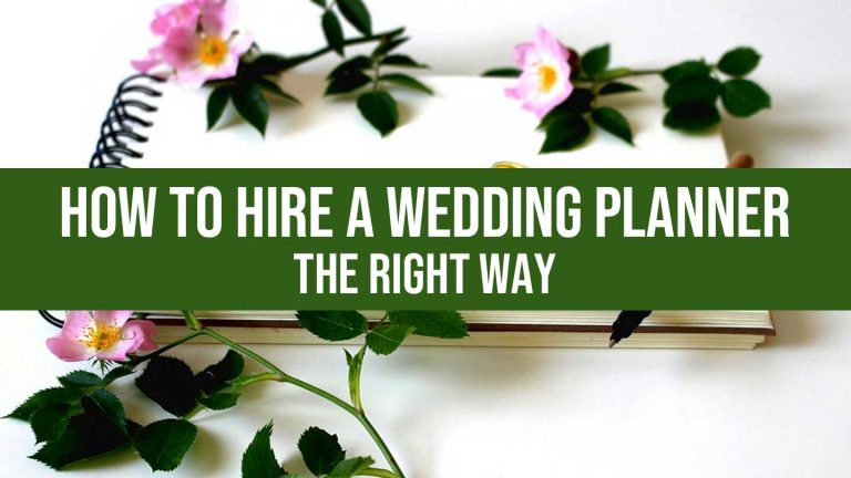 hire a wedding planner