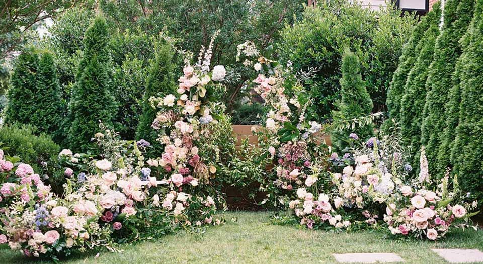 floral backdrop