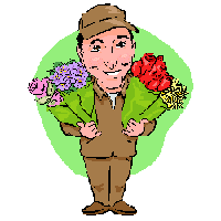floral delivery guy