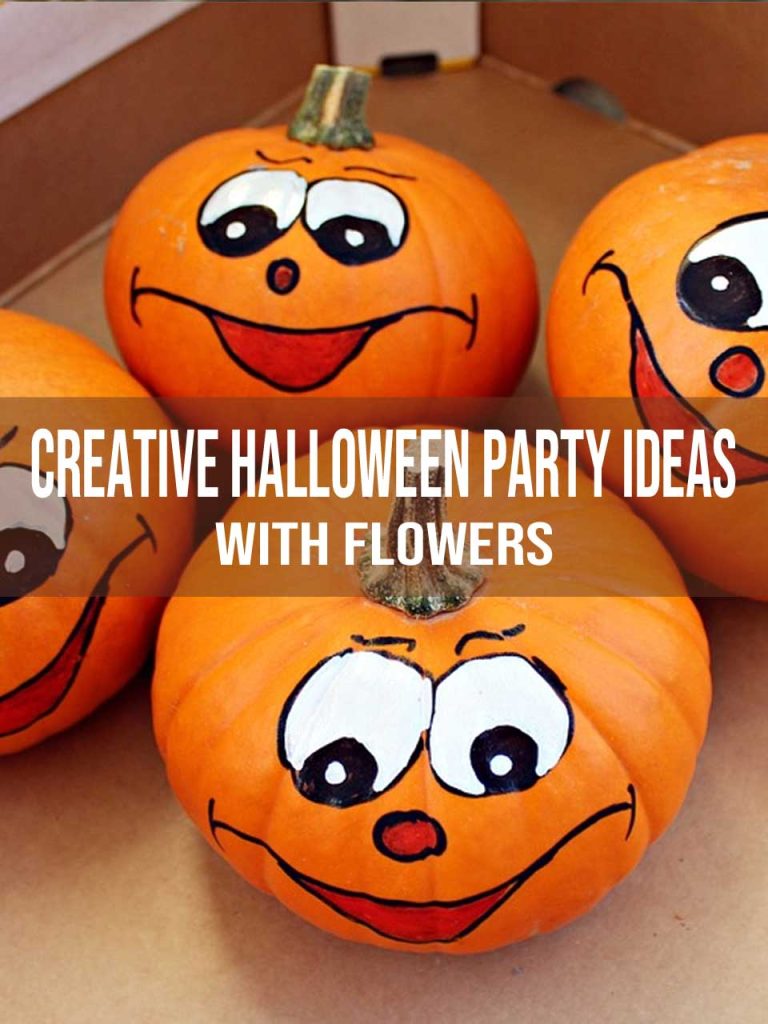 Creative Halloween Party Ideas With Flowers