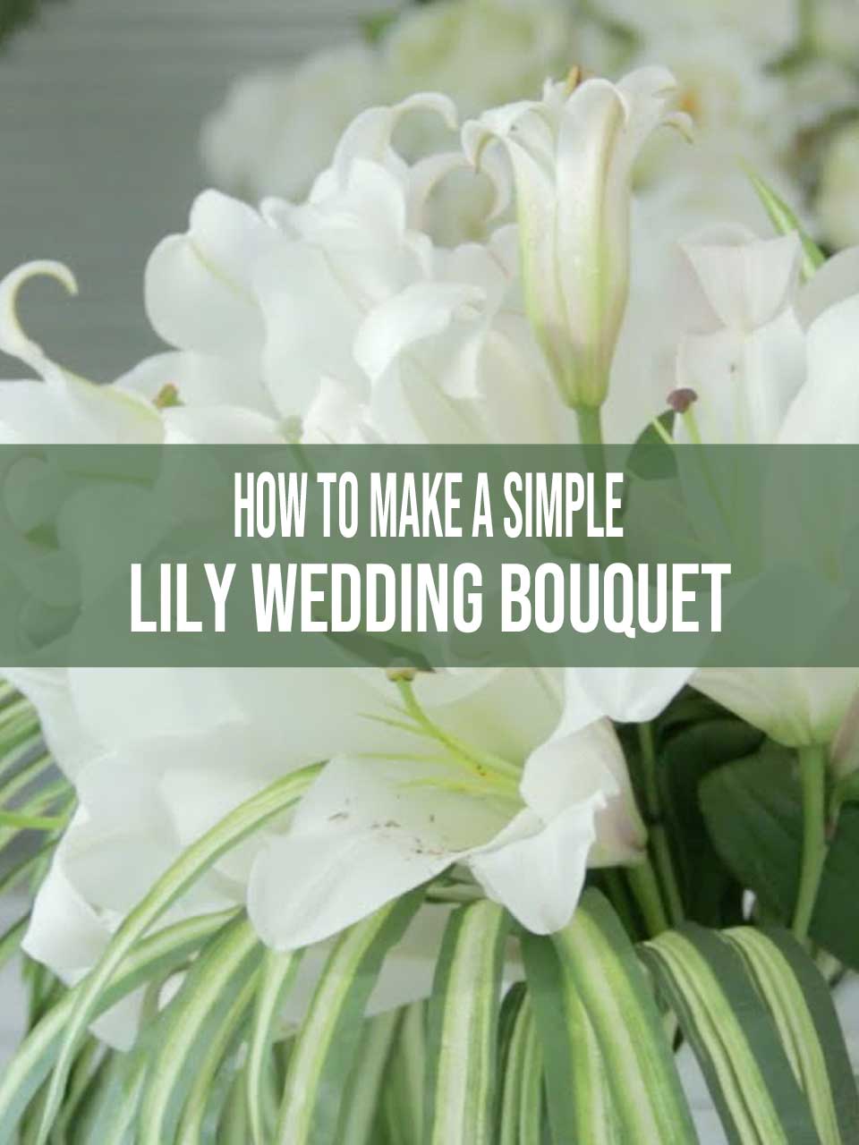 lily wedding bouquet