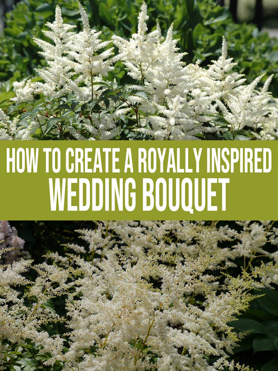 royally inspired wedding bouquet