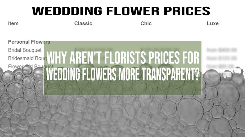 florists prices for wedding flowers