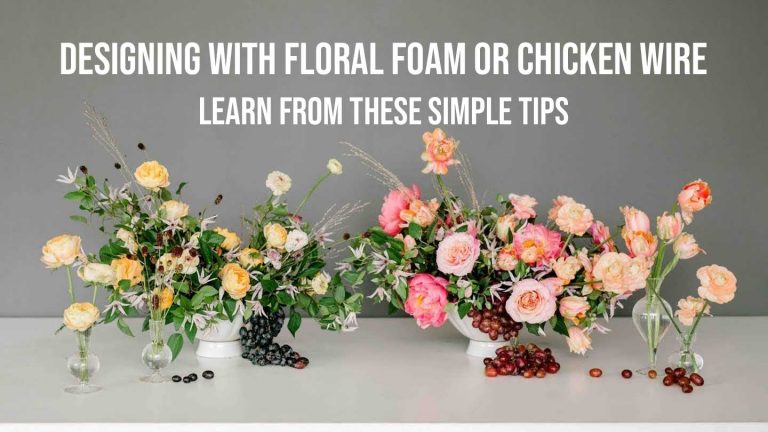 Floral Foam or Chicken Wire