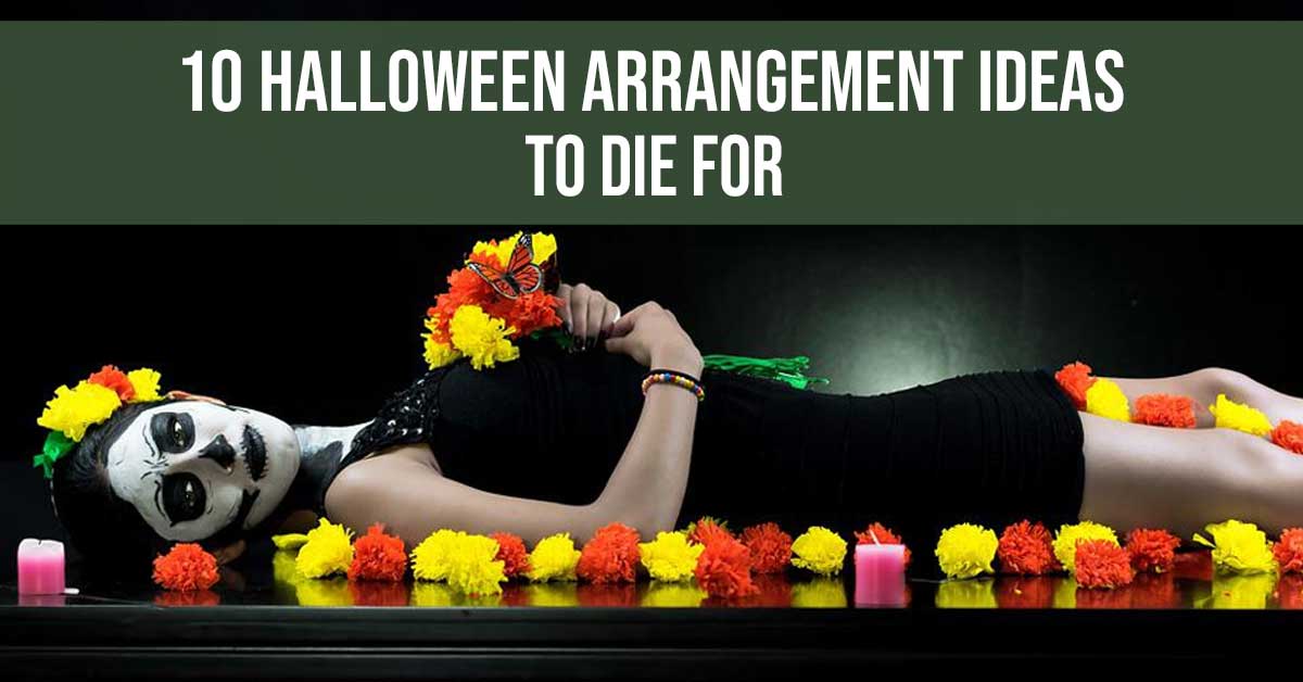 Halloween arrangement ideas