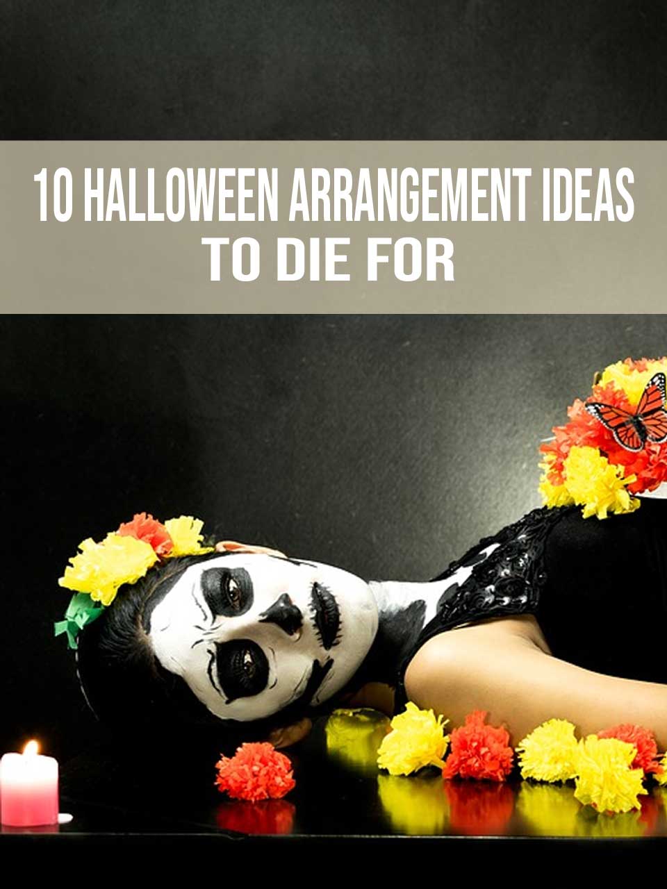 Halloween Arrangement Ideas