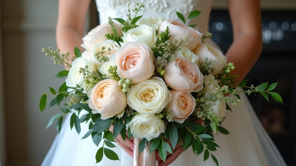 bespoke brides bouquet