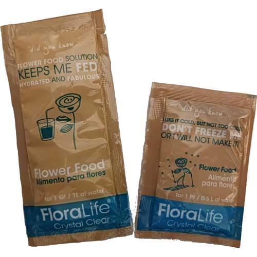 Floralife Flower Food Packets