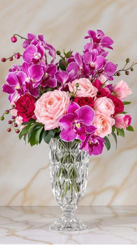 Viva_Magenta_wedding_flowers_0001