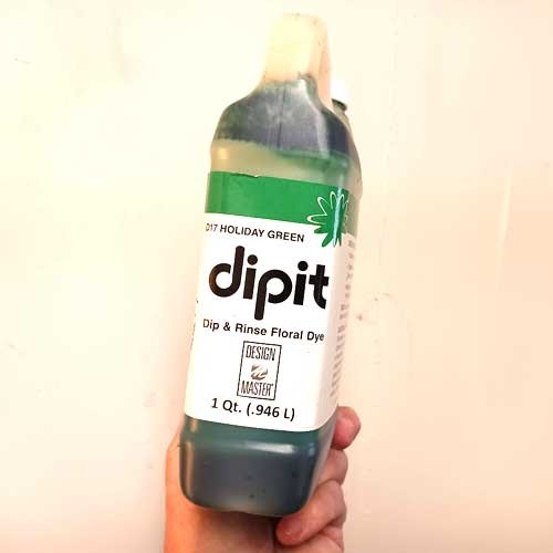 Dipit dip and rinse floral dye
