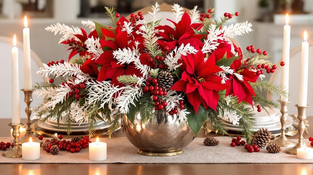 festive table arrangement inspiration