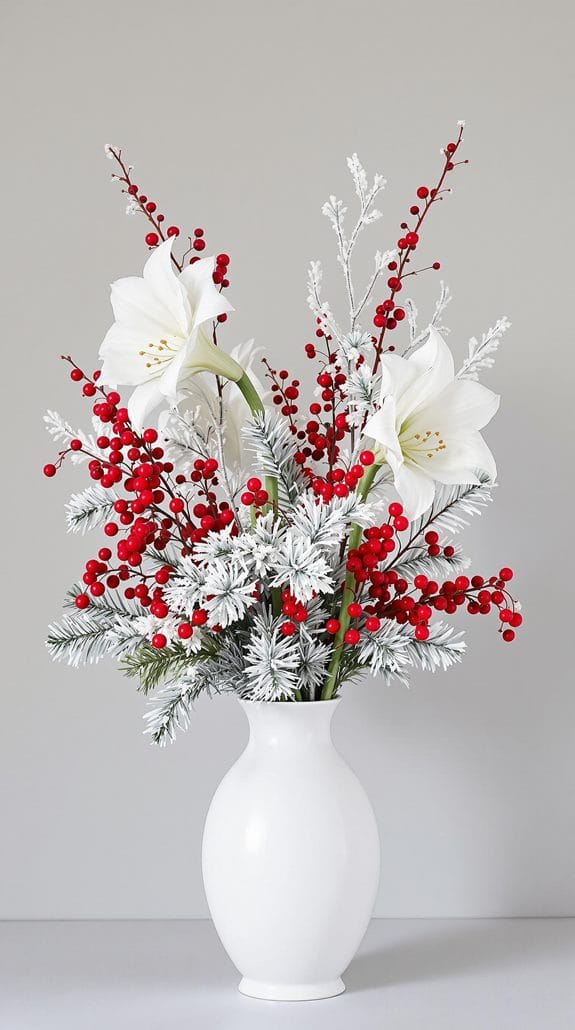 nordic winter floral choices