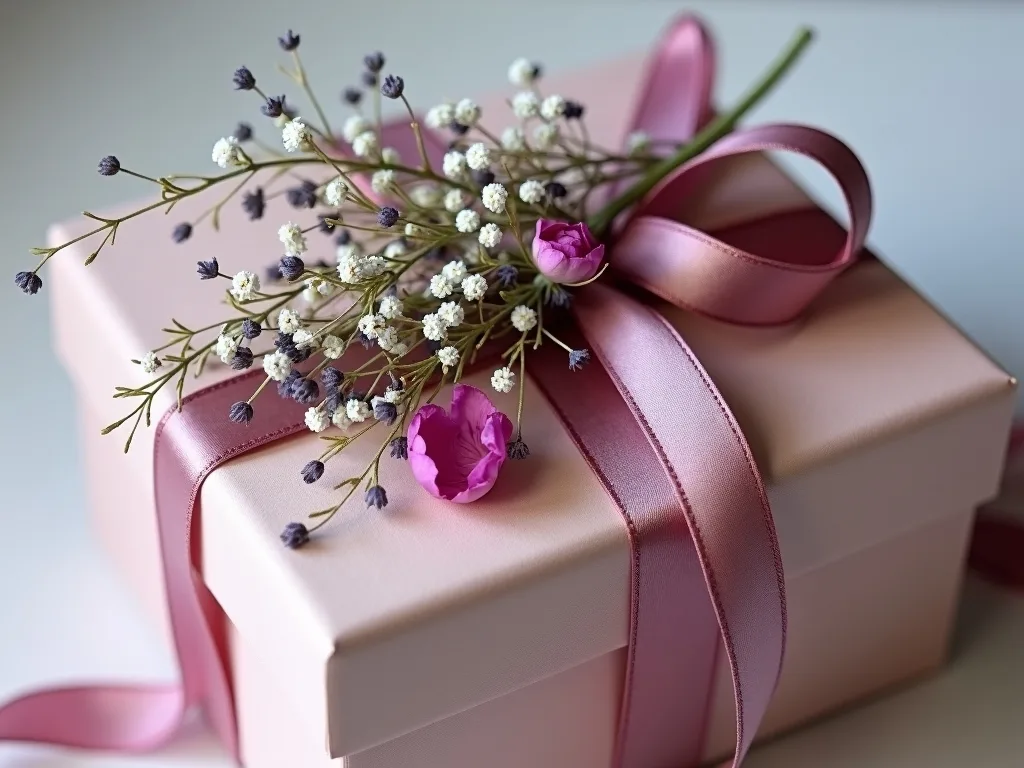 elegant floral gift accents