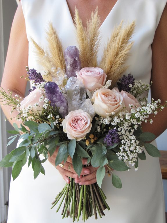celestial crystal bouquet fusion