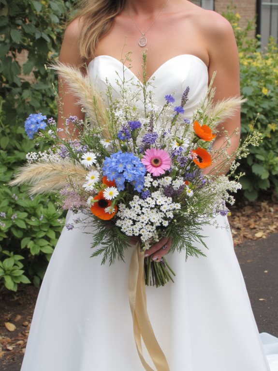 wildflower wedding bouquet inspiration