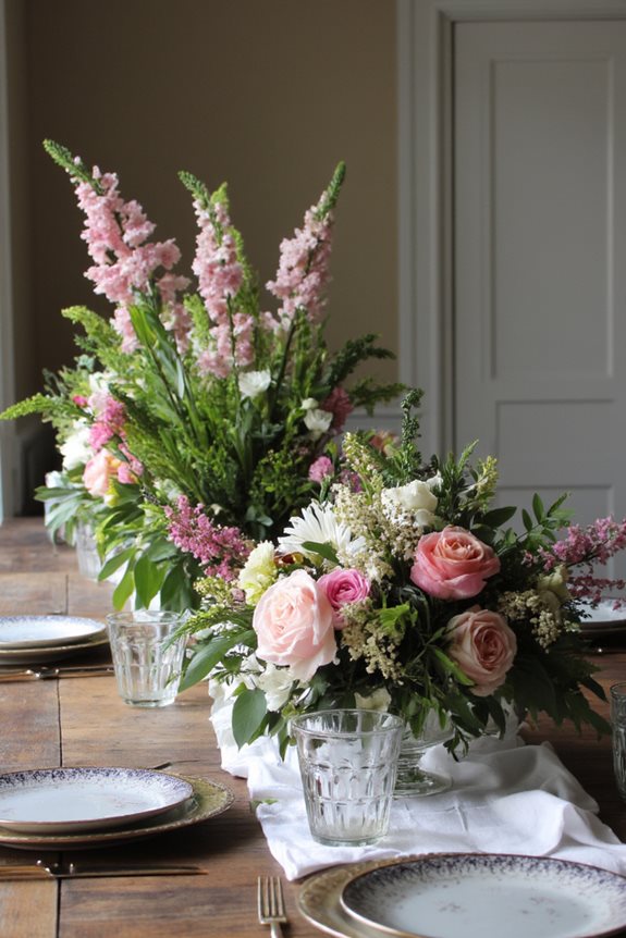 diy centerpieces family assembly