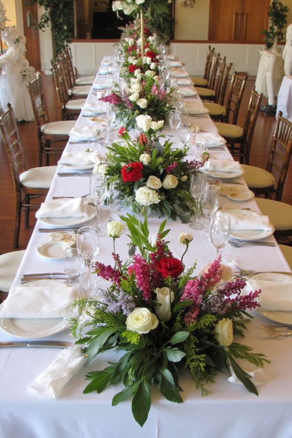 maximize floral reception impact