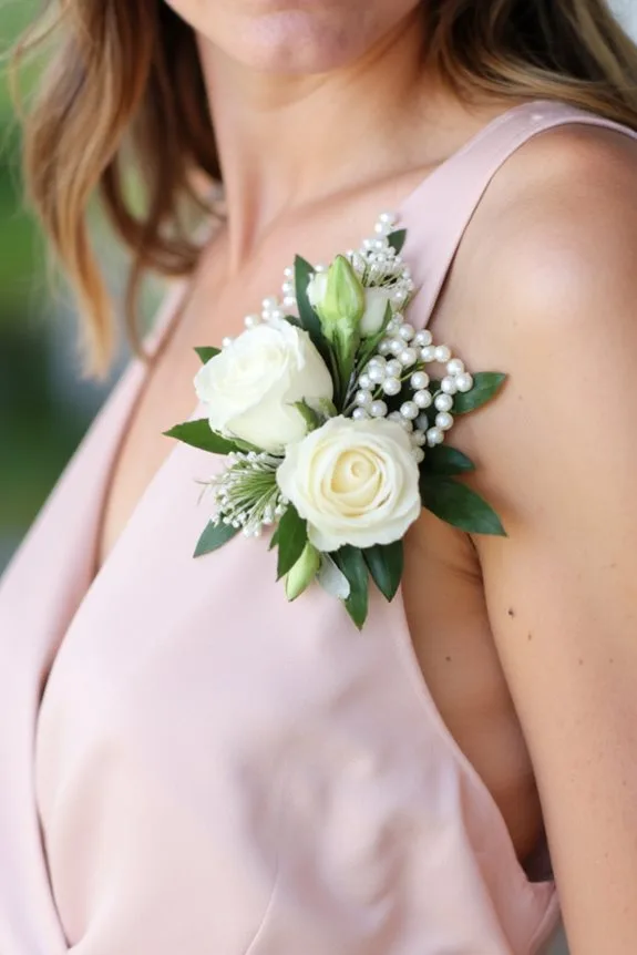 wedding flower placement techniques