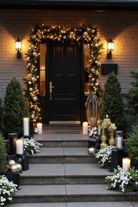 bold metallics and jewel tones