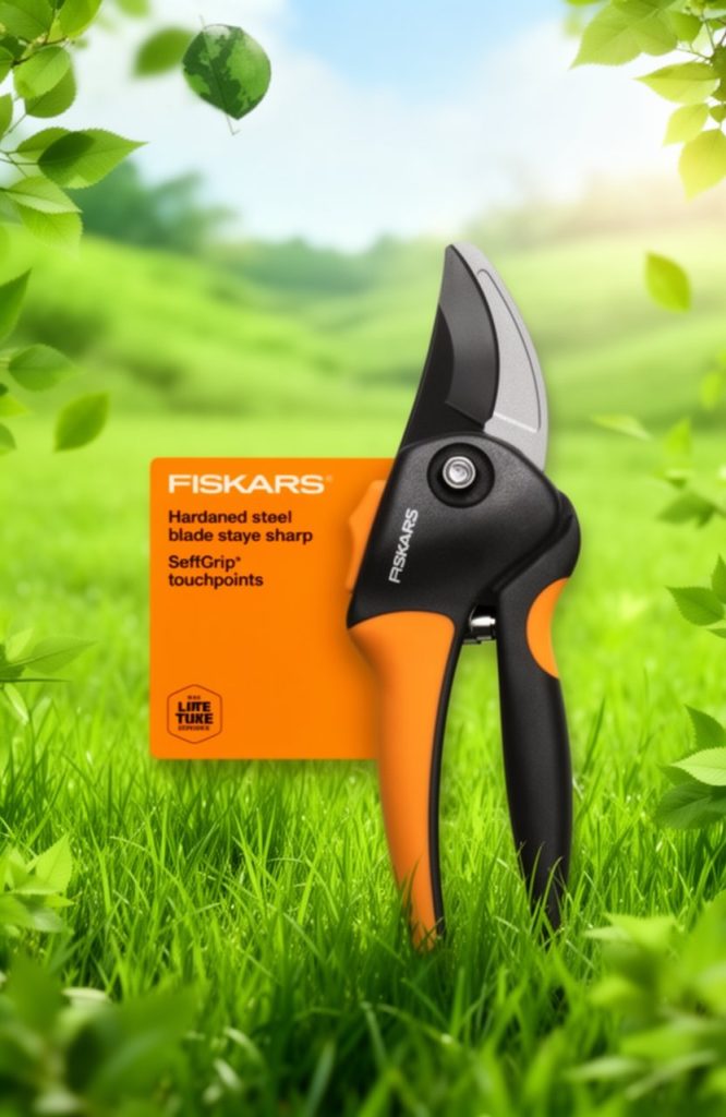 comfortable bypass pruning shears