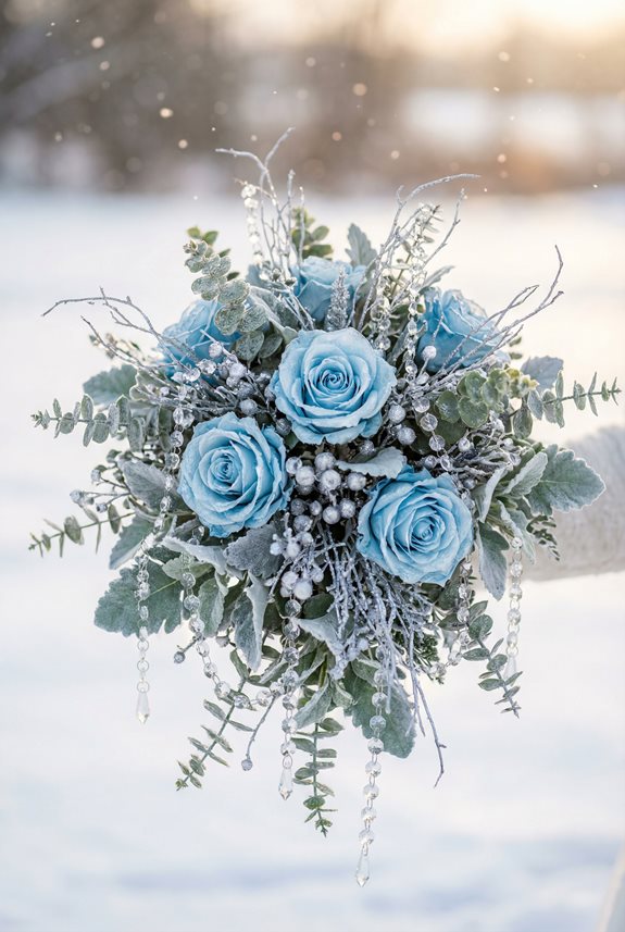 icy blue winter palettes