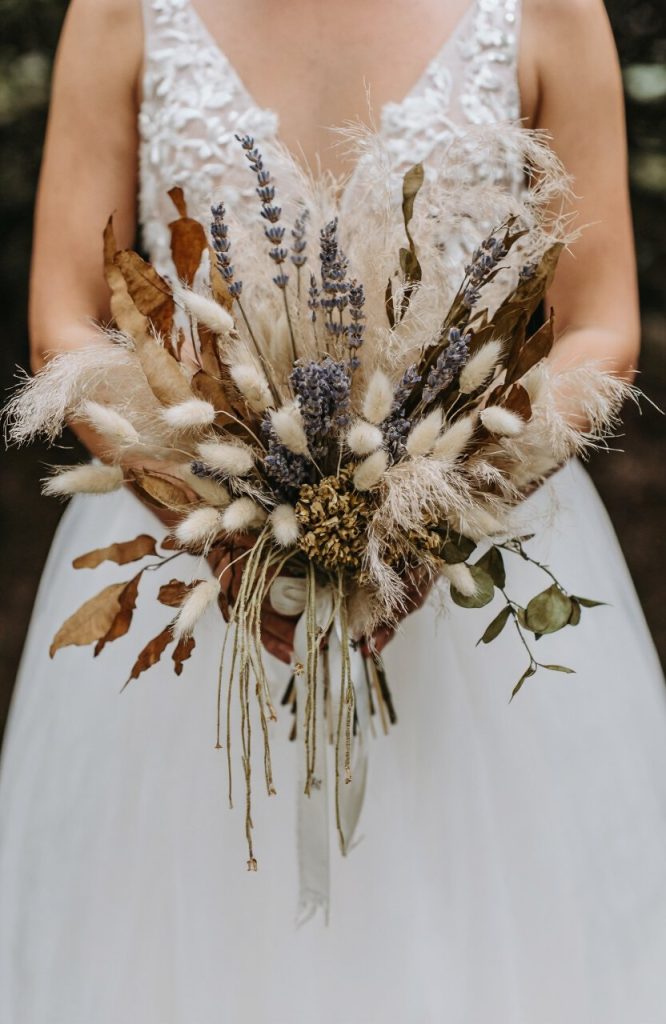 dried boho bouquet